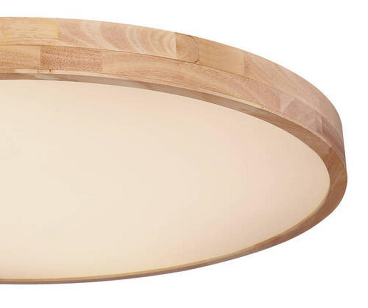 STROPNA LED-SVETILKA  Rainer /3500 lm/3000-6000 K/230 V/ - bela/naravne barve, Natur, kovina/umetna masa (80/10,5cm)