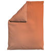 BETTDECKENBEZUG Woven Satin Fade Makosatin 135-140/200 cm  - Rot/Hellgrau, Basics, Textil (135-140/200cm) - Schlafgut