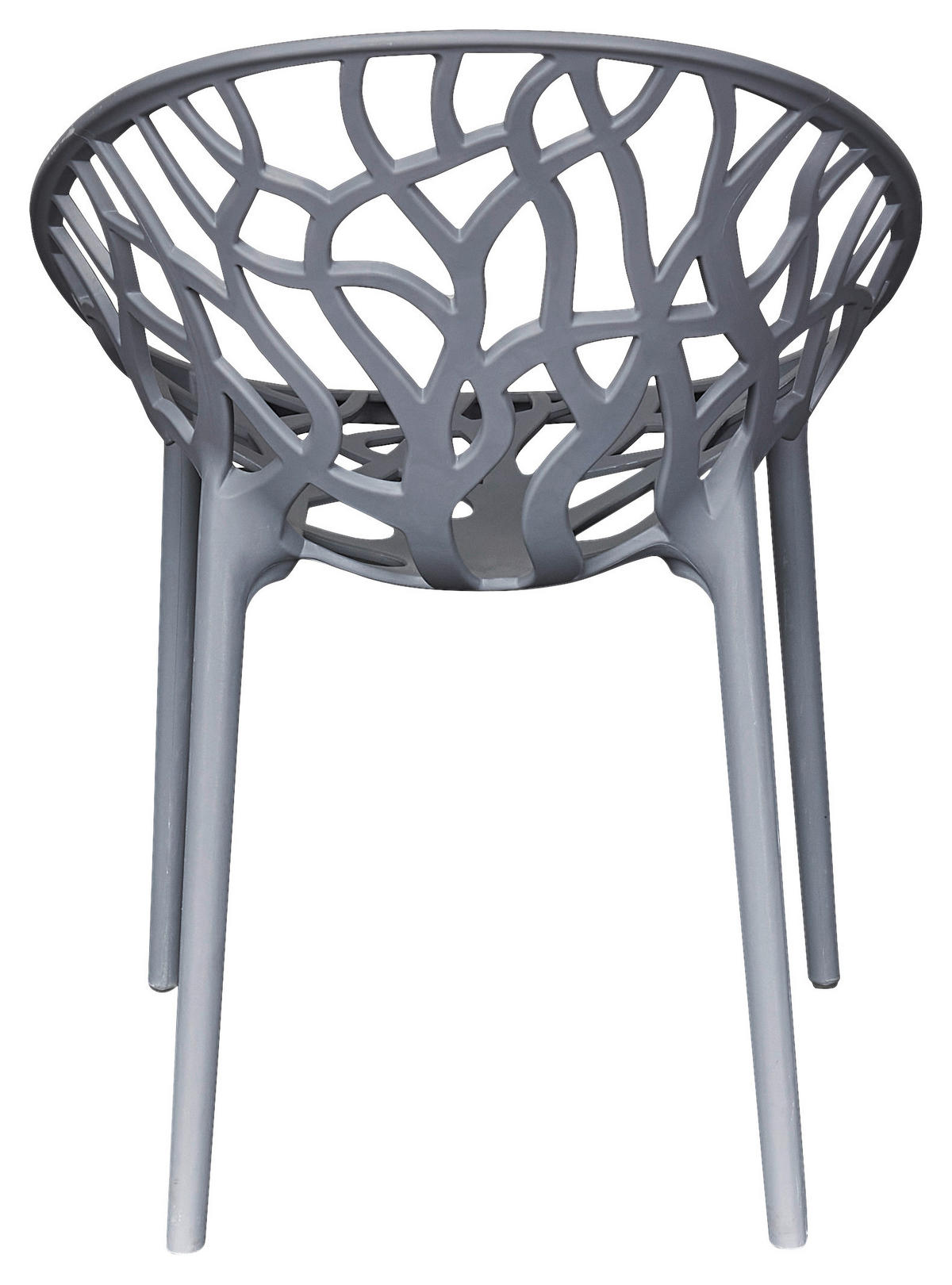 STAPELSTUHL Grau  - Grau, Design, Kunststoff (60,5/79/58cm) - Ambia Garden