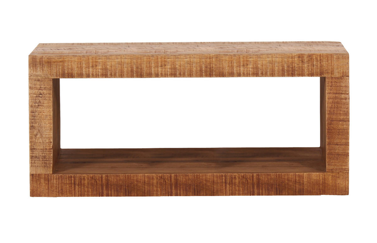WANDREGAL 34/20/15 cm  - Naturfarben, Design, Holz (34/20/15cm) - Livetastic