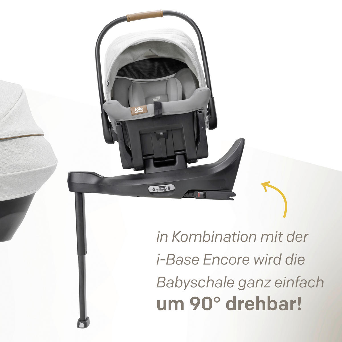 BABYSCHALE Sprint  - Schwarz/Grau, Basics, Kunststoff/Textil (34/57/65cm) - JOIE SIGNATURE
