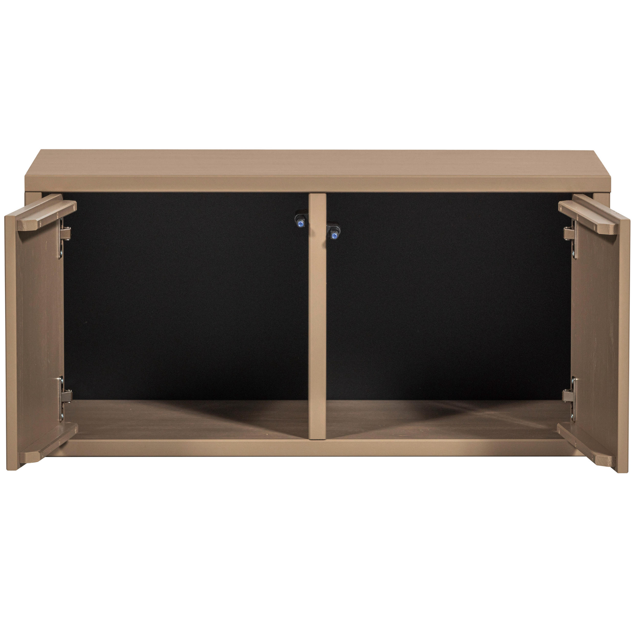 GARDEROBENBANK - Schlammfarben, Design, Holz (80/39/44cm) - Livetastic