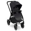 KINDERWAGEN  Samba 2  Coal  - Schwarz, Basics, Textil/Metall (60/108/88cm) - ABC Design