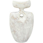 SKULPTUR - Weiß, Basics, Kunststoff (21/37,5/9cm) - Ambia Home