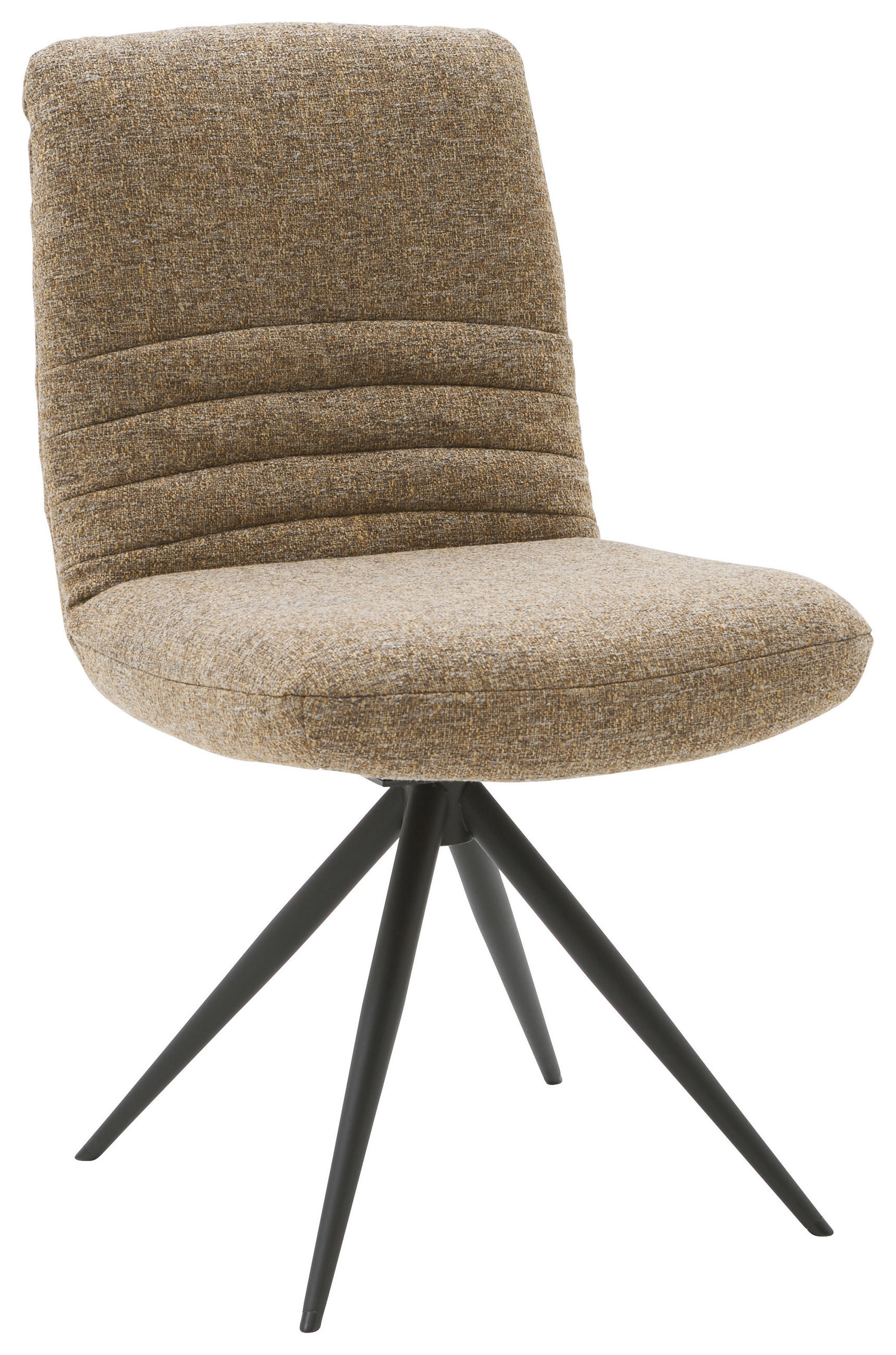 STUHL - Rostfarben/Cognac, Design, Textil/Metall (50/93/69cm) - Dieter Knoll