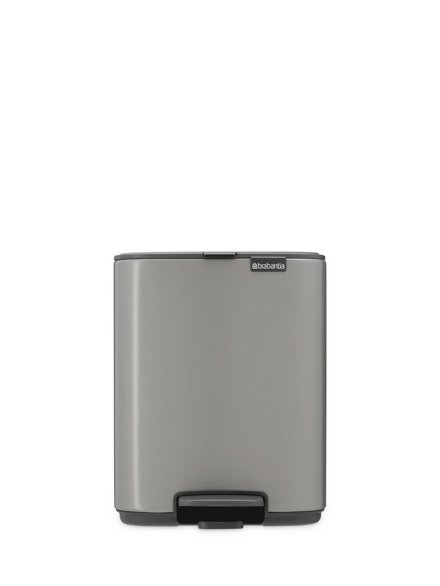KANTA SA PAPUČICOM  7 l   - antracit/platinasta, Osnovno, metal/plastika (24,2/31/24,2cm) - Brabantia