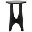 BEISTELLTISCH 40/40/55 cm Schwarz rund  - Schwarz, Trend, Holzwerkstoff (40/40/55cm) - Xora