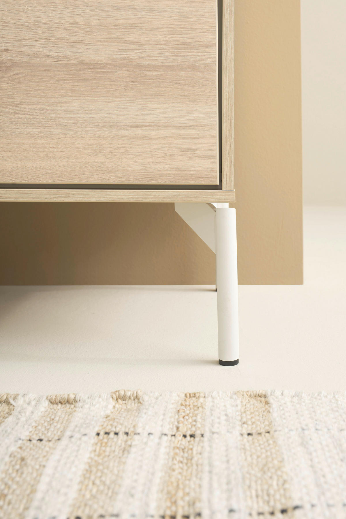 SIDEBOARD LABOE 149/67/41 cm 2 Schublade(n)  - Eiche Bianco/Seidengrau, MODERN, Holzwerkstoff (149/67/41cm) - Schöner Wohnen