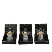 CHRISTBAUMKUGEL  - Transparent/Goldfarben, LIFESTYLE, Glas (4/4/4.5cm)