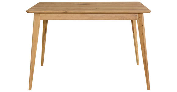 ESSTISCH in Holz 120/80/76 cm - Eichefarben, Design, Holz (120/80/76cm) - Carryhome
