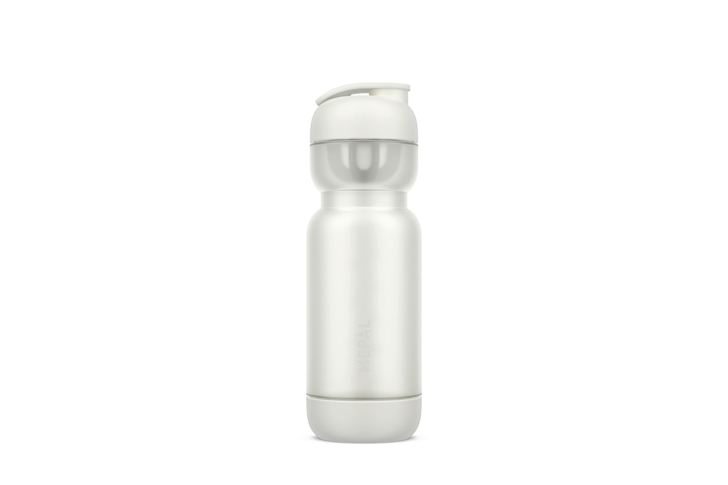 TRINKFLASCHE  - Weiß, KONVENTIONELL, Kunststoff (8cm) - Mepal