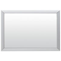 WANDSPIEGEL 97/67/5 cm    in rechteckig  - Alufarben, Design, Glas/Metall (97/67/5cm) - Dieter Knoll