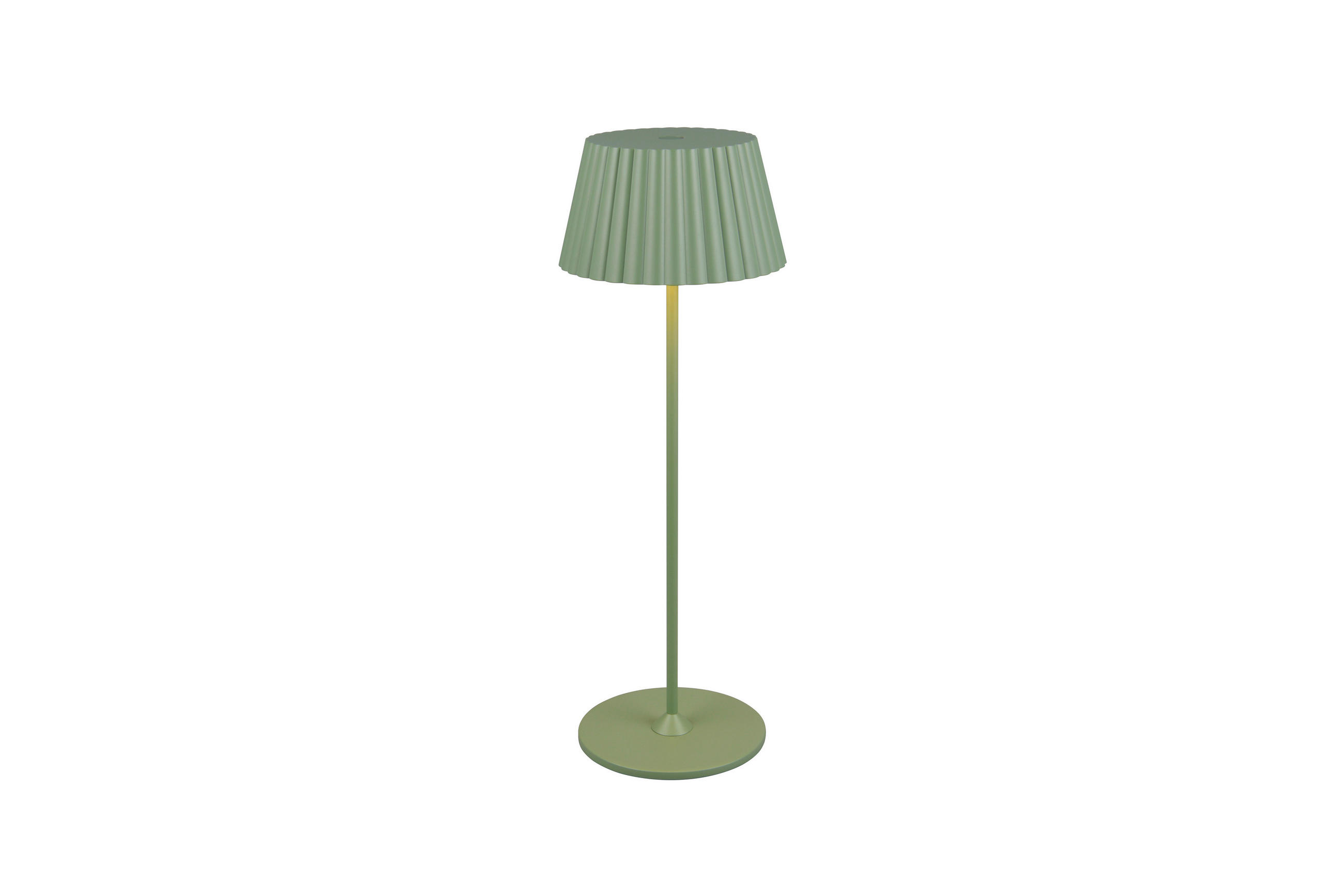 STOLNÍ LAMPA NA BATERIE 13,5/39,1 cm - zelená, Trend, kov (13,5/39,1cm)