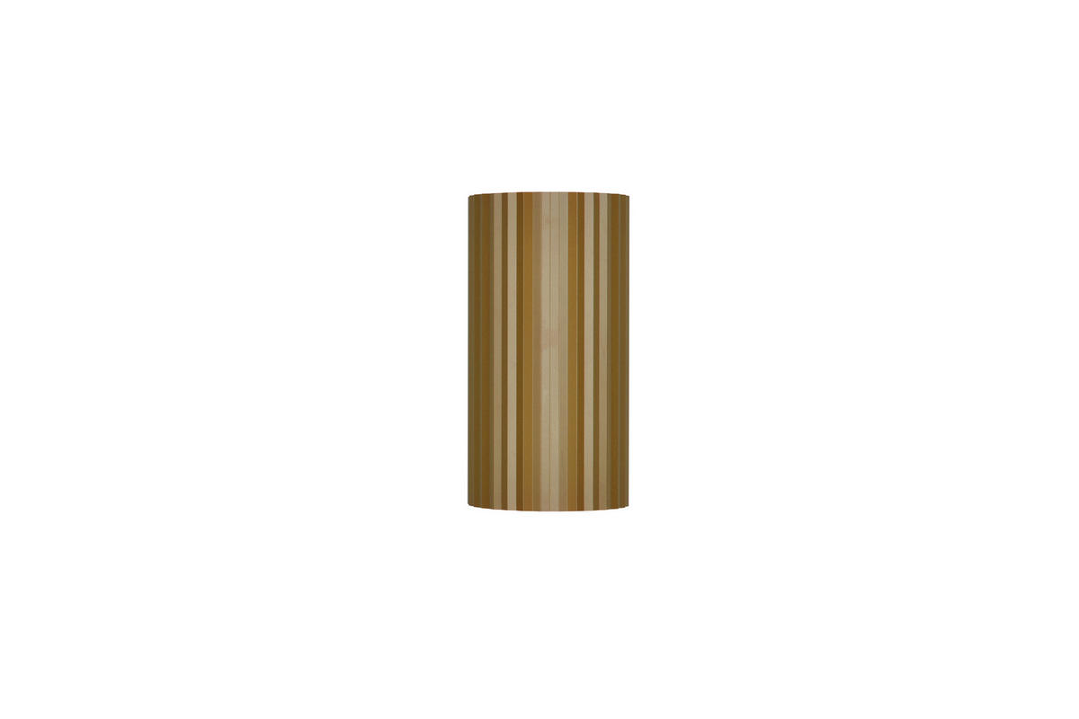 VÄGGLAMPA SOKA   - gråbrun, Basics, metall (9,5/18/8,5cm)
