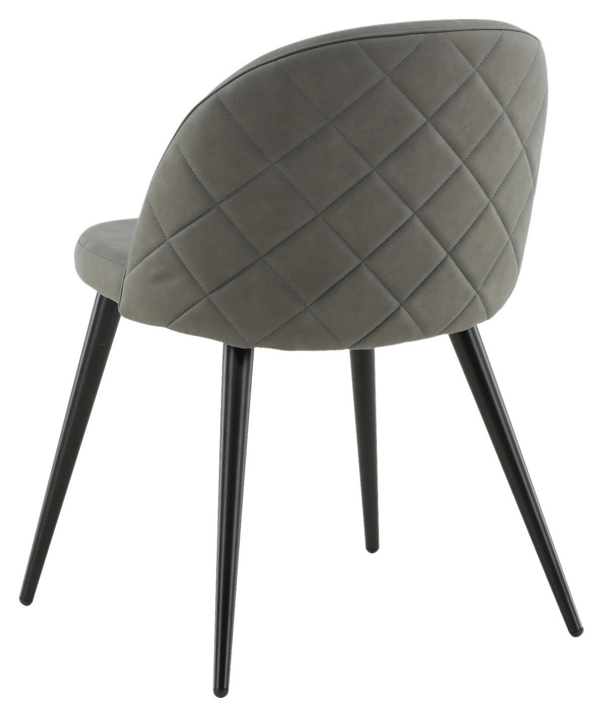 STUHL-SET  in Stahl Metall, Kunststoff  - Dunkelgrau/Beige, Design, Kunststoff/Textil (50/76,5/57cm) - Livetastic
