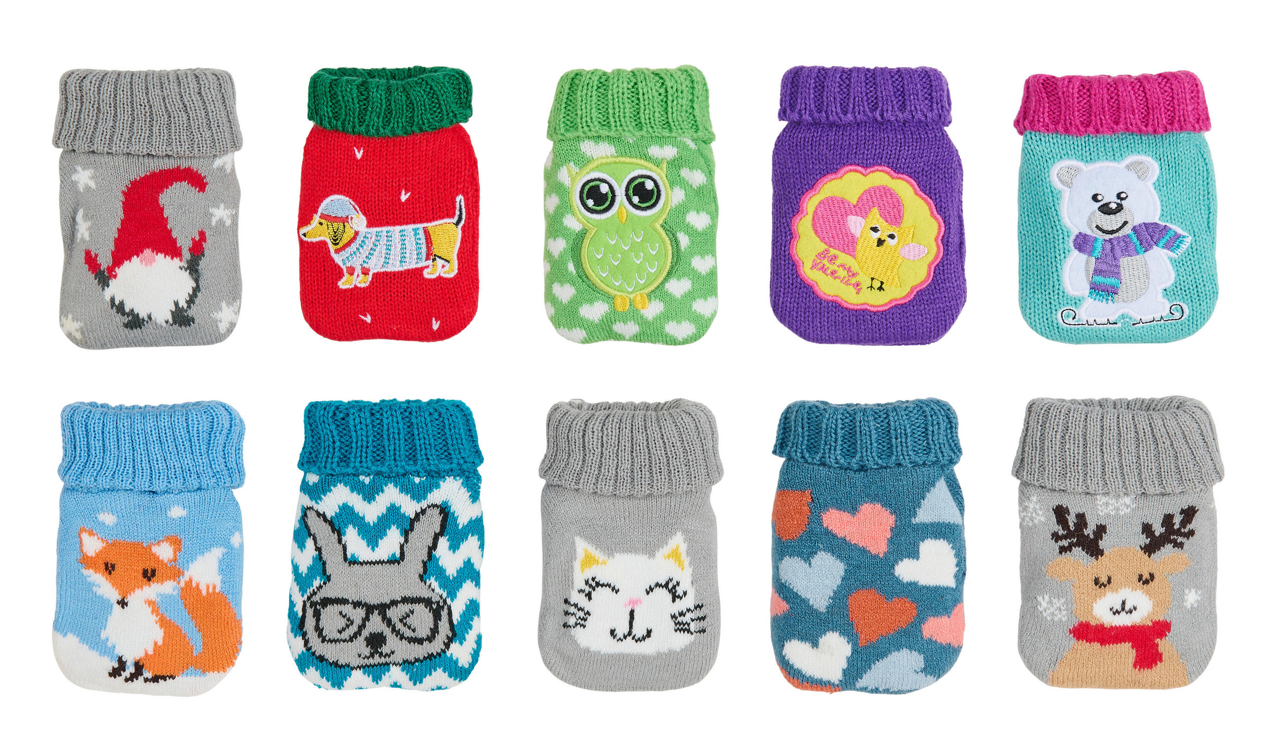 KÉZMELEGÍTŐ - többszínű, Lifestyle, műanyag/textil (7/12cm) - X-Mas