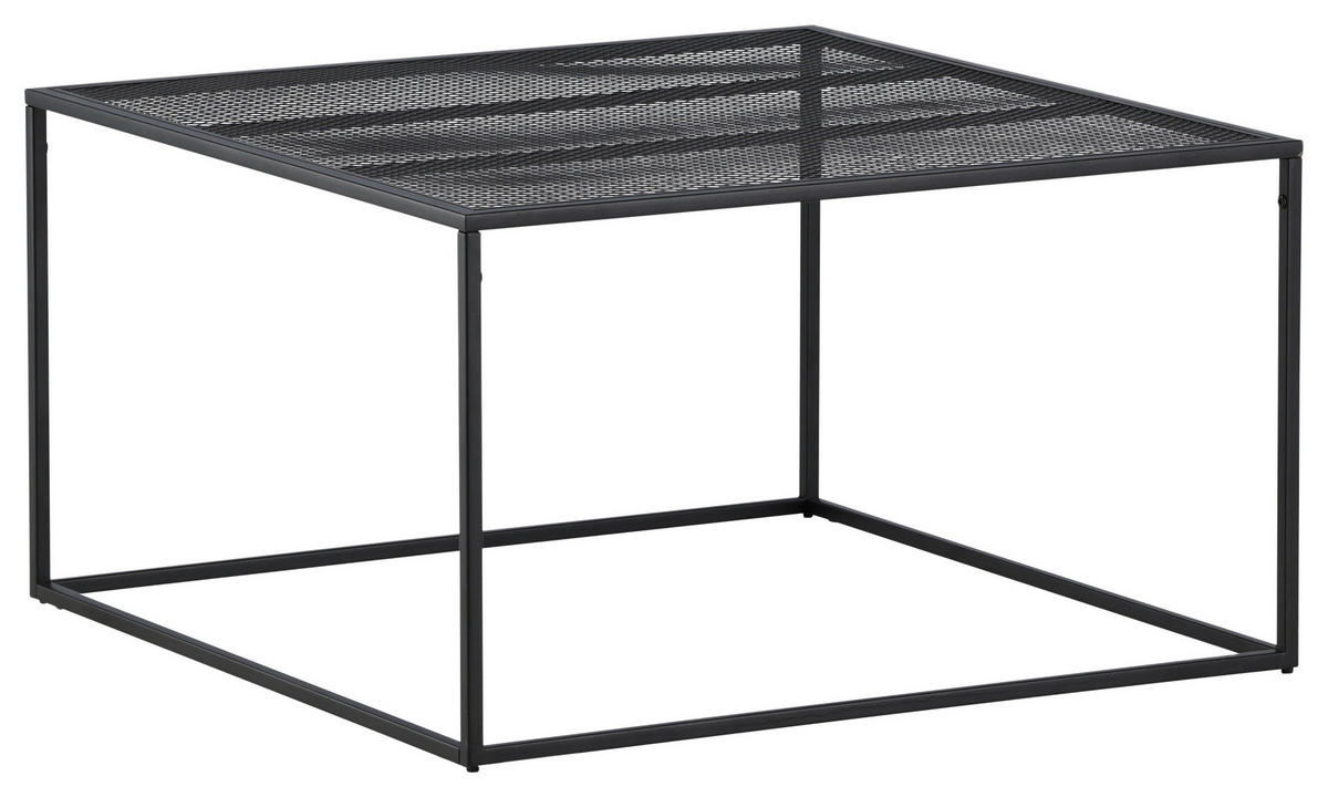 SOFFBORD i metall 80/80/45 cm  - svart, Design, metall (80/80/45cm) - Livetastic