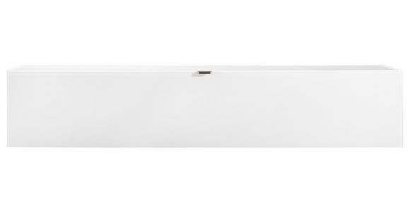 HÄNGEELEMENT in Weiß   - Edelstahlfarben/Weiß, Design, Glas/Holzwerkstoff (164,6/32/29cm) - Hom`in
