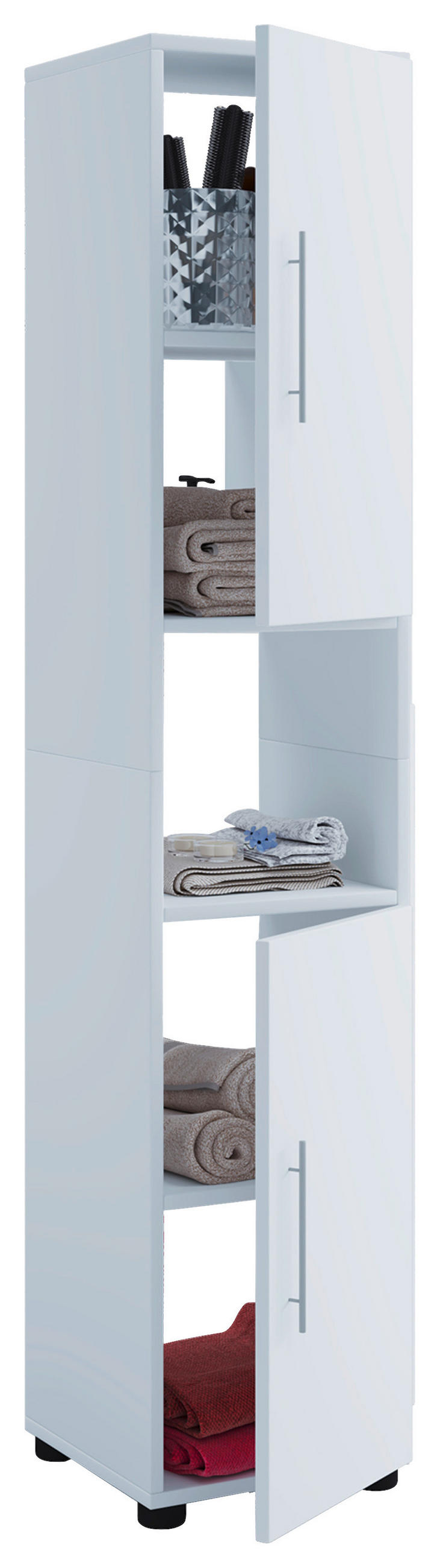 BADEZIMMER  in 120 cm  - Weiss, Konventionell, Holzwerkstoff (120cm) - MID.YOU