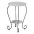 BEISTELLTISCH rund Schwarz - Schwarz, Trend, Stein/Metall (Ø41/59cm) BEISTELLTISCH rund Schwarz - Schwarz, Trend, Stein/Metall (Ø41/59cm)