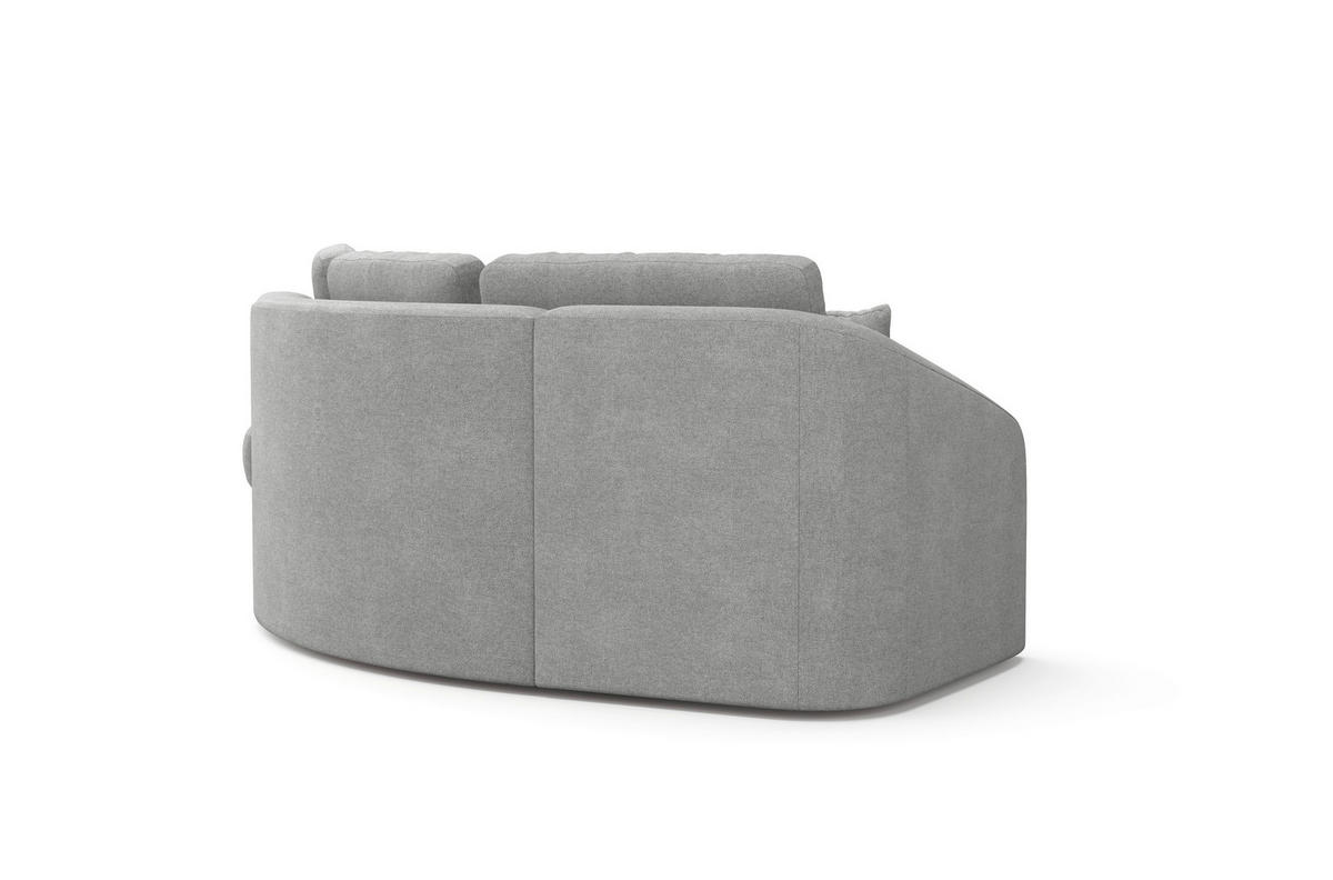 ECKSOFA in Mikrofaser Grau  - Schwarz/Grau, Modern, Kunststoff/Textil (266/230cm) - Sit & More