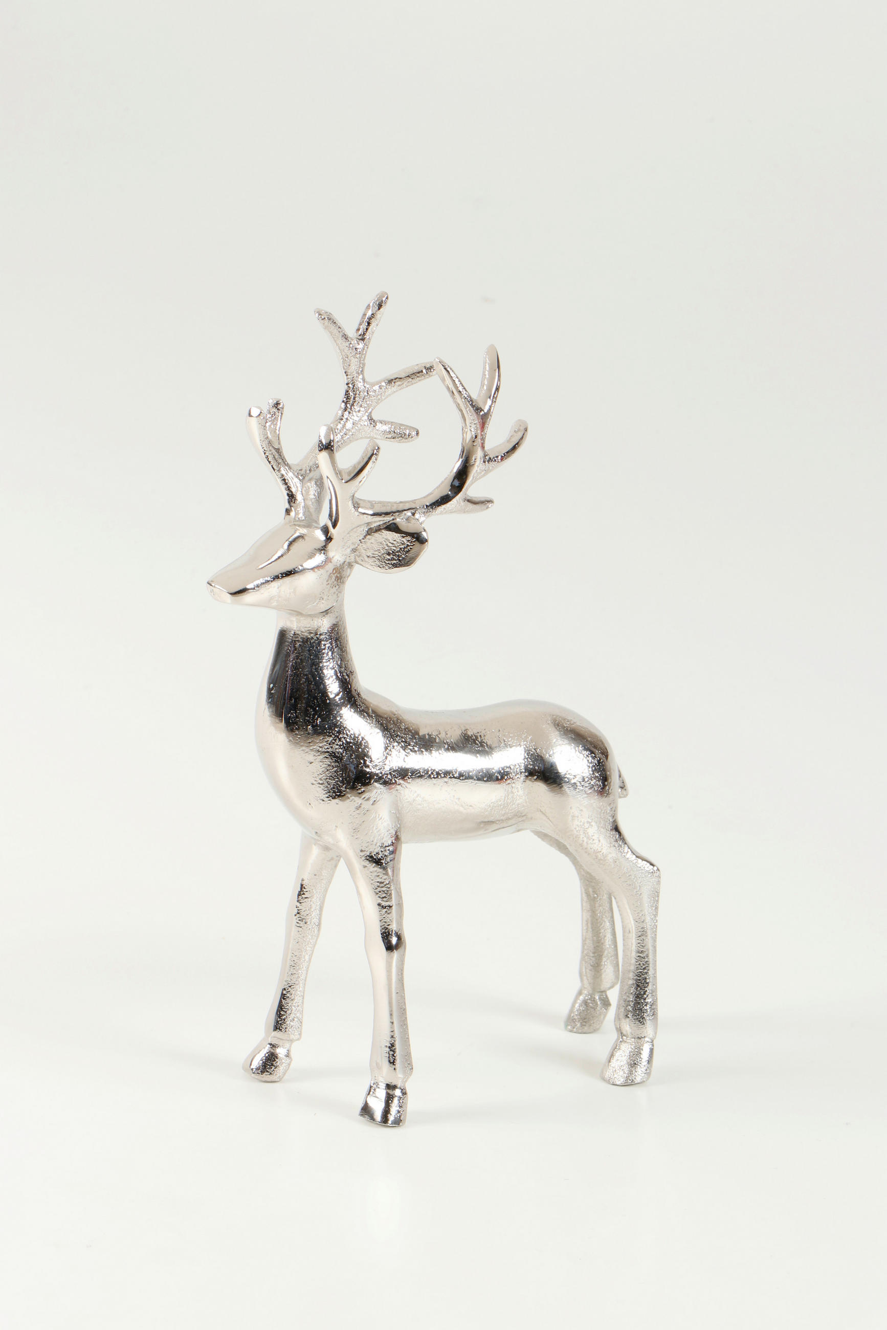 X-Mas Dekorentier Nickel 8x35.5x21.5 cm