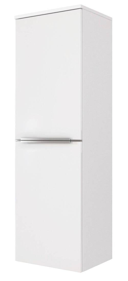 MIDISCHRANK 40/130/35 cm  - Edelstahlfarben/Silberfarben, KONVENTIONELL, Holzwerkstoff/Kunststoff (40/130/35cm) - Xora