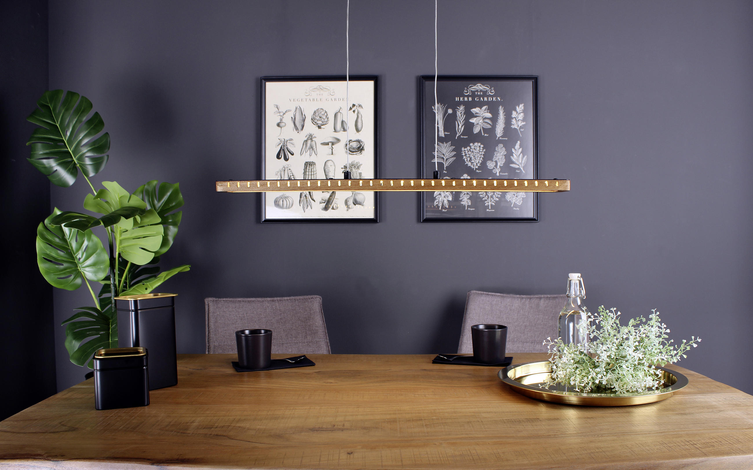 LED-HÄNGELEUCHTE SOLARIS 70/120/12 cm   - Weiß, Design, Holz/Kunststoff (70/120/12cm)