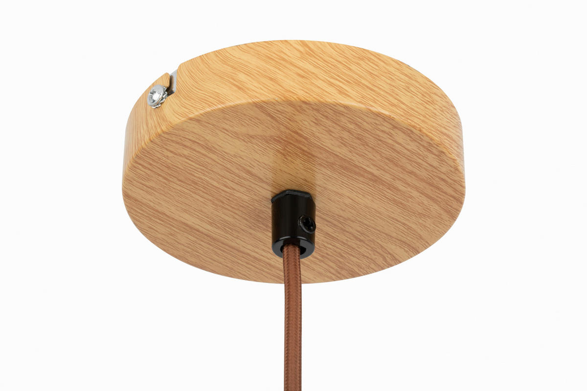 HÄNGELEUCHTE 20/120 cm  - Beige, Design, Stein/Metall (20/120cm) - Collet's Monde