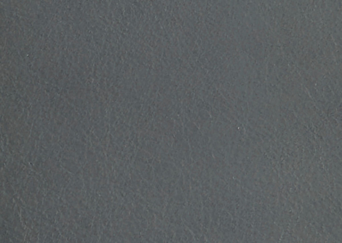 MASSAGESESSEL Echtleder Grau    - Anthrazit/Grau, KONVENTIONELL, Leder/Metall (74/114/97cm) - Himolla