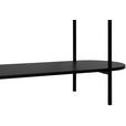 KONSOLENTISCH Schwarz  - Schwarz, Trend, Holzwerkstoff/Metall (110/39/76cm) - Xora