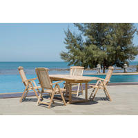 GARTENTISCH 180/100/75 cm  - Naturfarben, Natur, Holz (180/100/75cm) - Livetastic