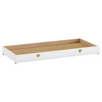 BETTSCHUBKASTEN 196/19,4/93,9 cm Weiß  - Weiß, Natur, Holzwerkstoff (196/19,4/93,9cm) - MID.YOU