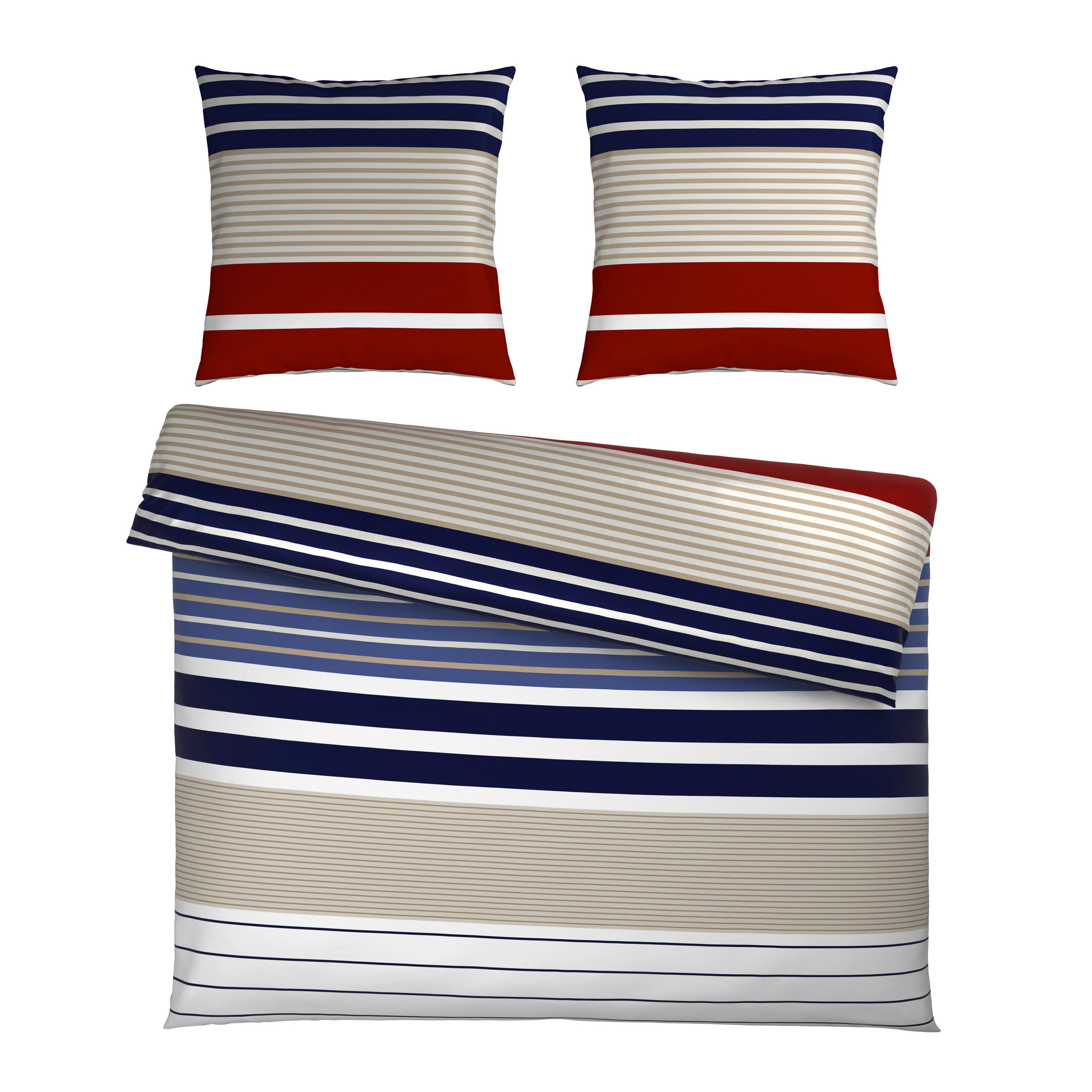 BETTWÄSCHE Renforcé 200/200 cm  - Dunkelblau, Textil (200/200cm) - Novel