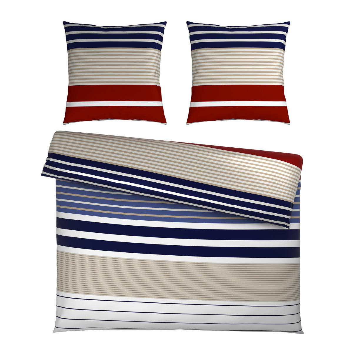 BETTWÄSCHE Renforcé 200/200 cm  - Dunkelblau, Textil (200/200cm) - Novel