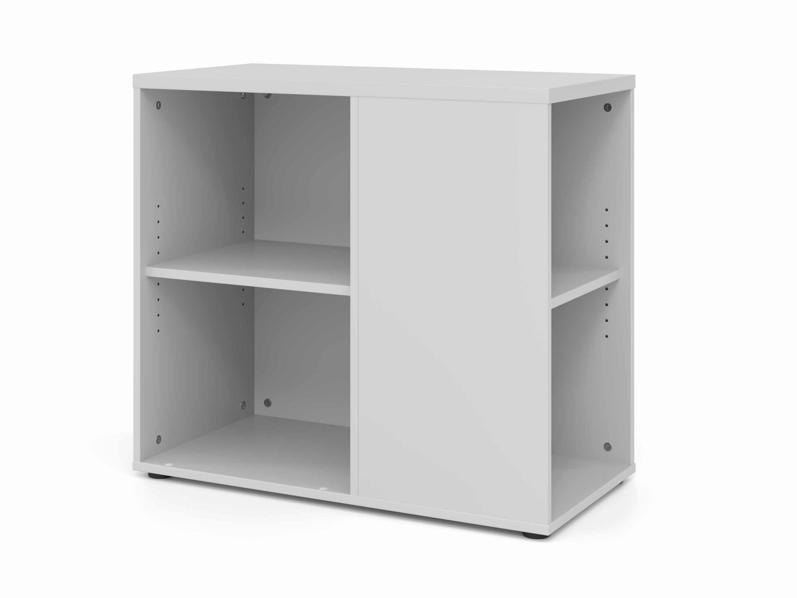 ANSTELLCONTAINER Grau  - Schwarz/Grau, KONVENTIONELL, Holzwerkstoff/Kunststoff (40/74/80cm) - Venda