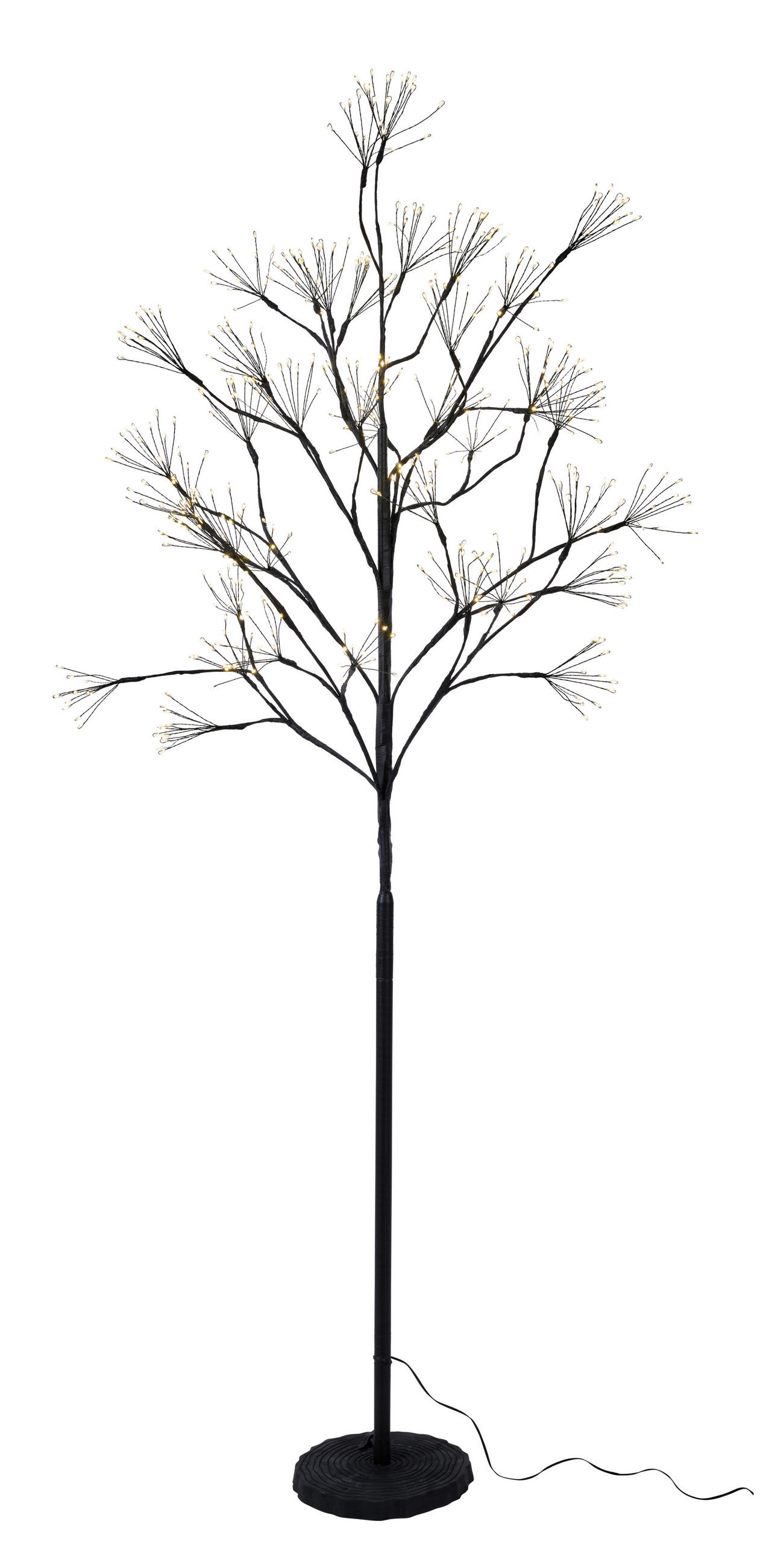 OKRASNO DREVO  - črna, Basics, kovina/umetna masa (60/150cm) - Ambia Home