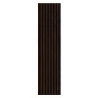 AKUSTIKPANEEL PVC Eiche foliert 57.25/1.9/240 cm  - Eichefarben, KONVENTIONELL, Holzwerkstoff/Textil (57.25/1.9/240cm)