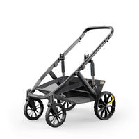 KINDERWAGENGESTELL Veer Switchback &Roll  - Dunkelgrau, Basics, Metall (91/107cm) - Veer