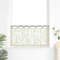 SCHEIBENGARDINE   120/45 cm   - Salbeigrün, Basics, Textil (120/45cm)