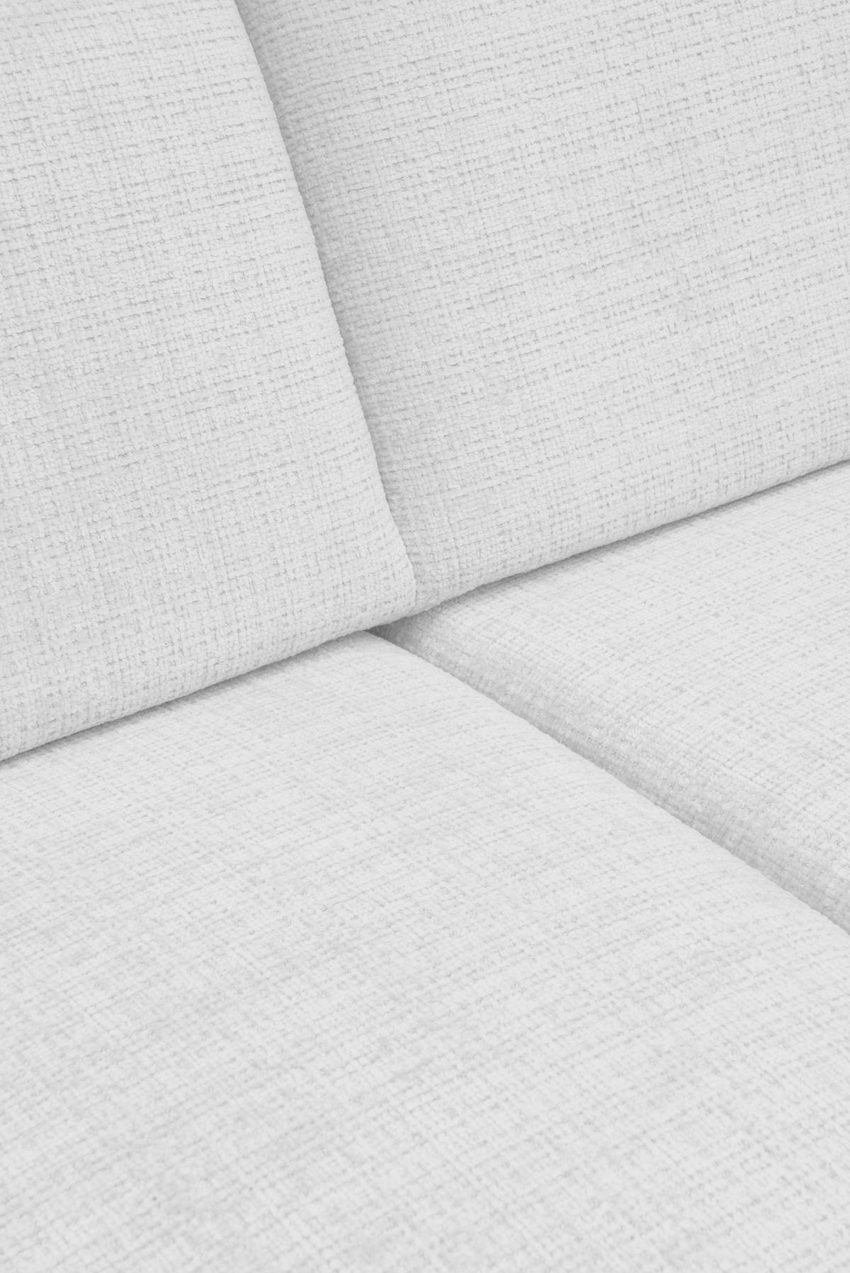 ECKSOFA FABIO Hellgrau Chenille Bettkasten, Kopfteilverstellung  - Hellgrau/Schwarz, Design, Textil/Metall (174/223cm) - Livetastic