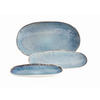 SERVIERPLATTE - Blau, Basics, Keramik (39/24,5/10cm) - Mäser