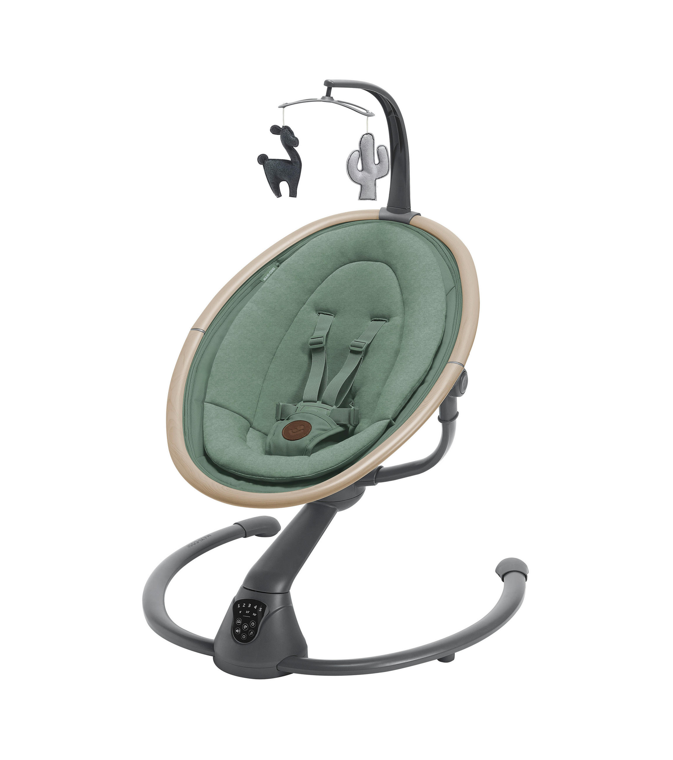 NJIHALICA  Cassia  - tamnozelena/crna, Osnovno, tekstil/metal (65/87,5/74cm) - Maxi-Cosi