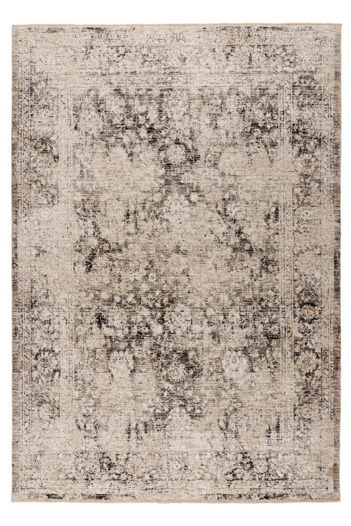 FLACHWEBETEPPICH 80/150 cm Grau rechteckig  - Grau, Basics, Textil (80/150cm) - Kayoom