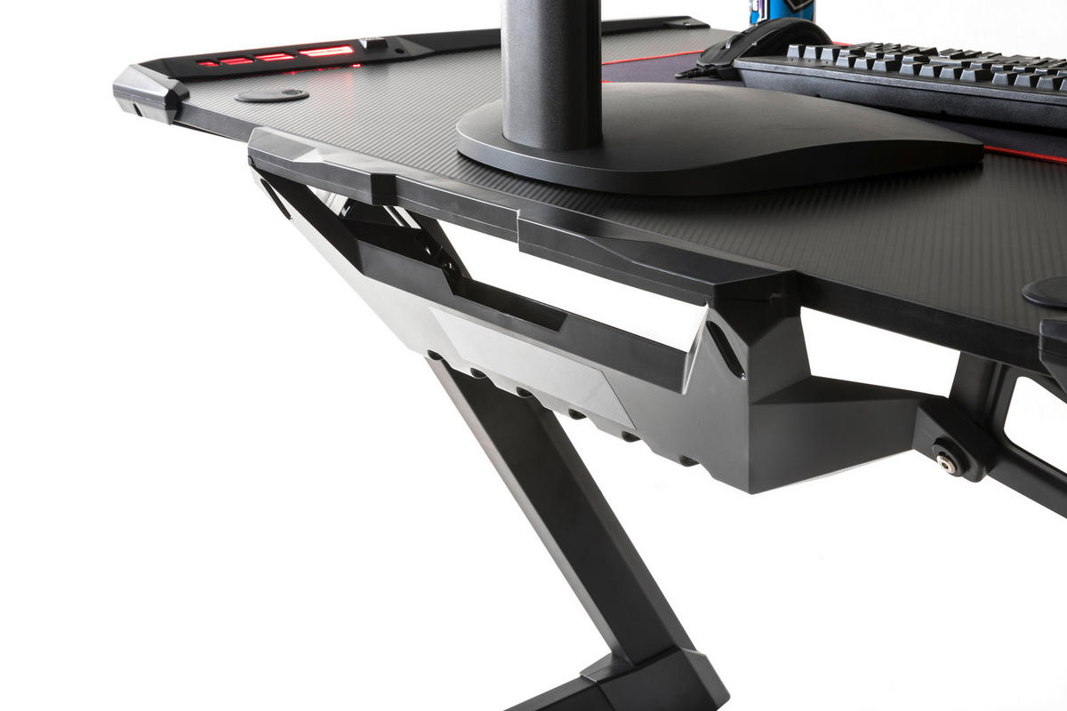 GEJMERSKI STO    - Dizajnerski, metal/pločasti materijal (120/64/75cm) - Dxracer