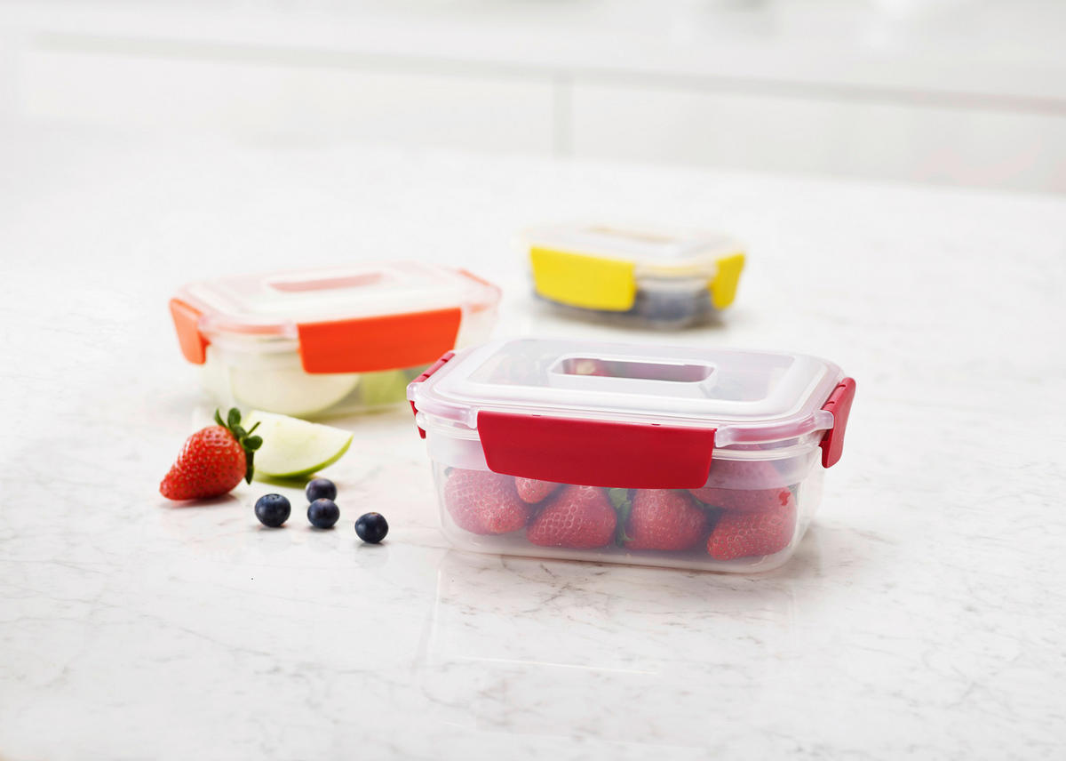 SET ŠKATEL ZA SHRANJEVANJE   19,5/11,4/15 cm           - večbarvno, Basics, umetna masa (19,5/11,4/15cm) - Joseph Joseph