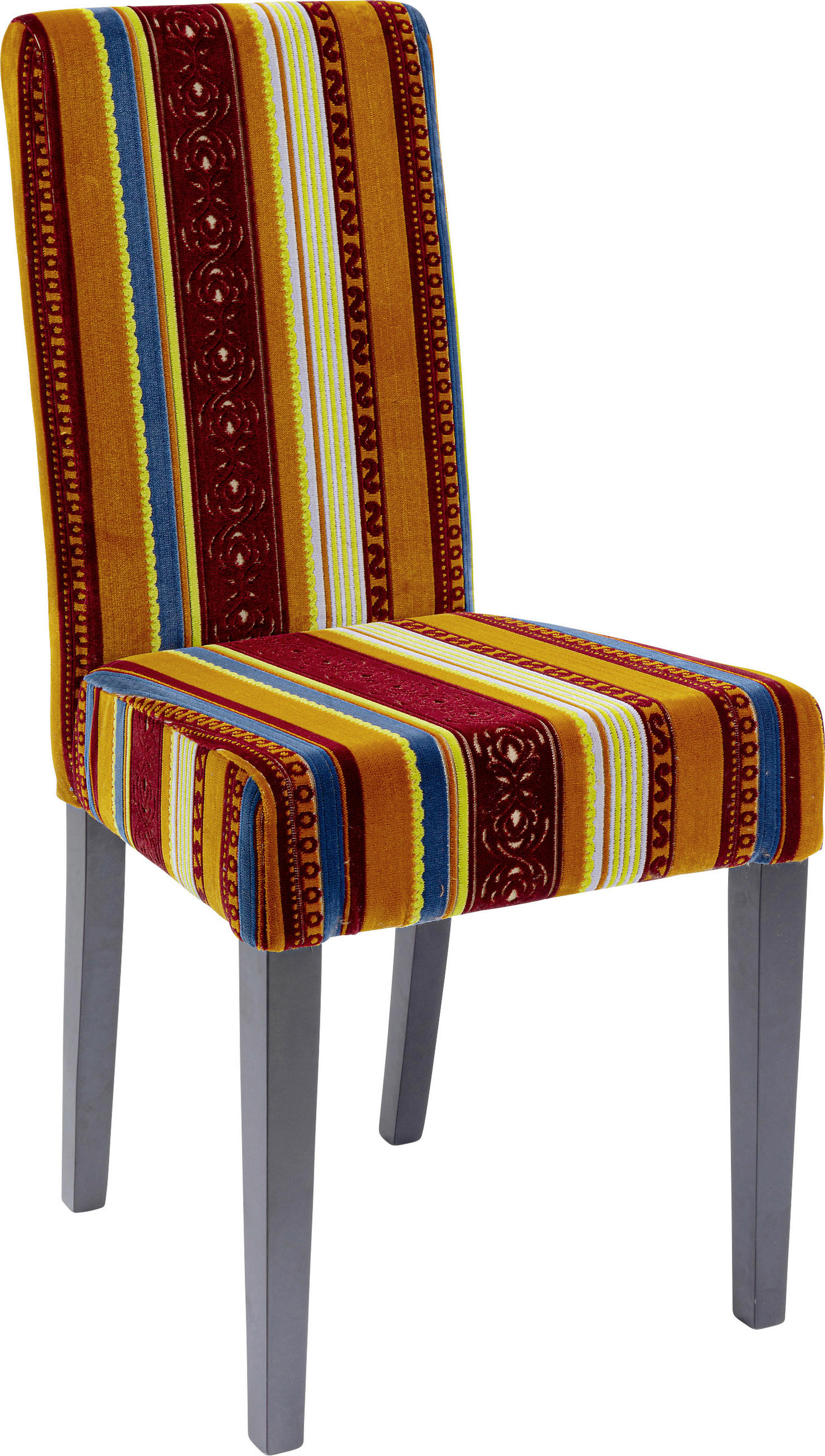 STUHL Multicolor - Multicolor, Design, Holz/Textil (45/96/50cm) - Kare-Design