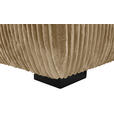 ECKSOFA Beige Cord Zierkissen, Rückenkissen  - Beige/Schwarz, MODERN, Holz/Textil (322/208cm) - Carryhome