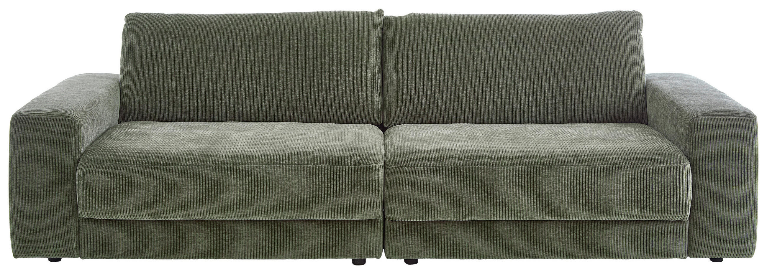 VEĽKÁ POHOVKA, textil, tmavozelená - čierna/tmavozelená, Design, textil/plast (270/83/125cm) - Landscape