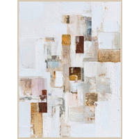 ALUMINIUMBILD Abstraktes Serenity II - Haptic Effect  - Multicolor, Basics, Metall (60/80/4cm) - Euroart